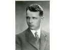 Fotografia: Józef Ciepły w ubraniu cywilnym.