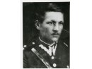 Fotografia ppor. Ignacego Piechowiaka oraz fotografia rysunku - podobizny I. Piechowiaka