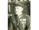 Fotografia: ppor. Stanisław Leszczyński w mundurze 9 pp Leg.