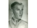 Fotografia portretu ppor. Stanisława Gaworskiego w mundurze.