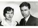 Fotografia Jerzego Jakubowskiego z żoną Anną.