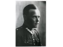 Fotografia: ppor. Mieczysław Wyrzykowski w mundurze.