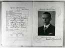 Fotografia: Stanisław Zawadzki w garniturze (zdjęcie w paszporcie).