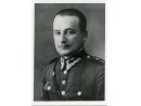 Fotografia: ppor. Jerzy Lorentz w mundurze.