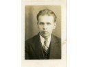 Fotografia: Stanisław Szwed w ubraniu cywilnym.