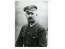 Fotografia: Antoni Balinger w mundurze (być może z okresu legionowego) z autografem.