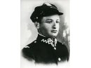 Fotografia: Ryszard Stanisław Piasecki w mundurze starszego strzelca podchorążego.