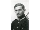 Fotografia: Józef Icek Telerman w mundurze PSZ z autografem.