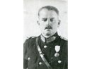 Fotografia: Starszy przodownik PP Bronisław Domański w mundurze.